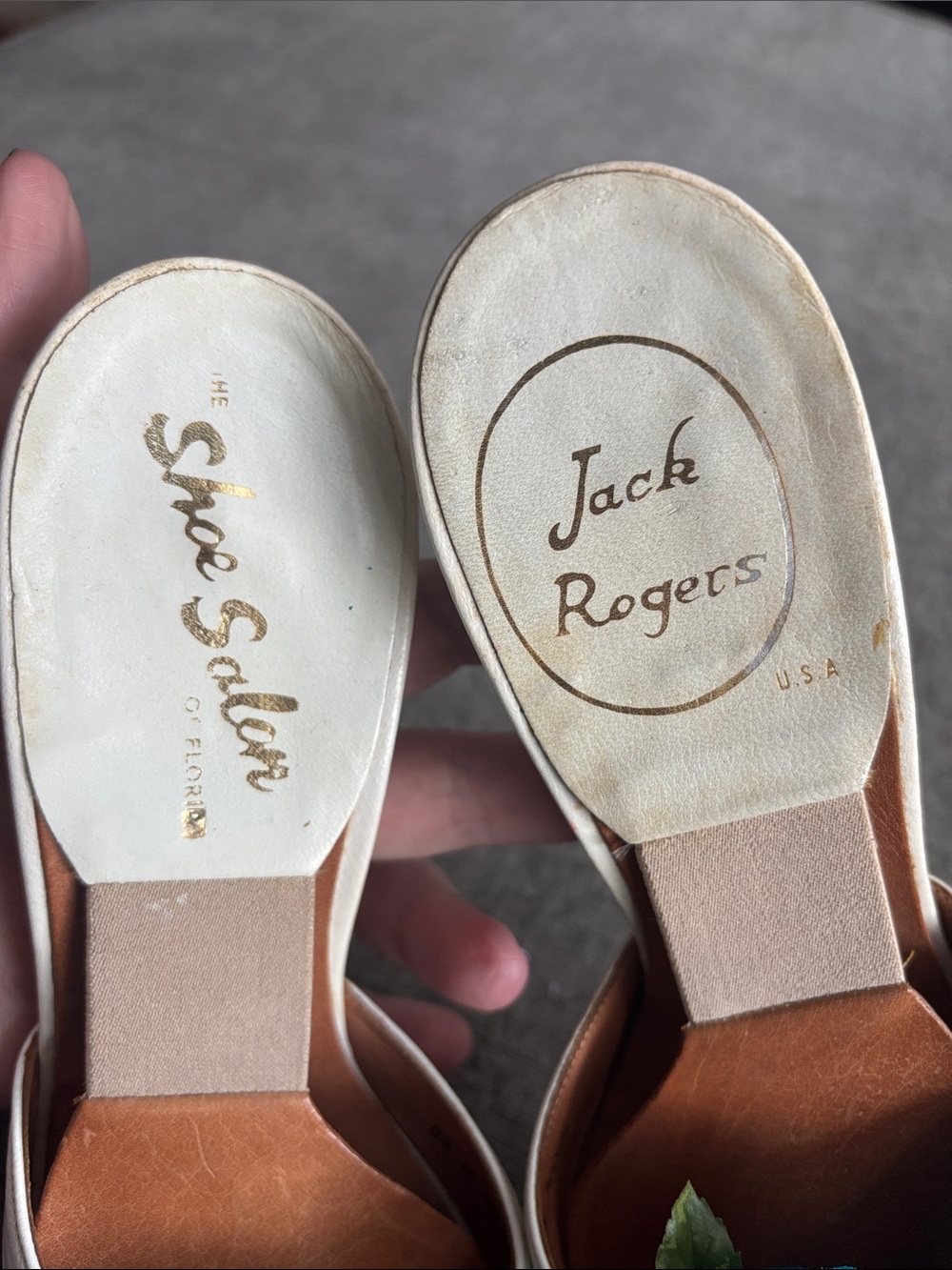 Vintage 1960s Jack Rogers Heels - Picture 7 of 9